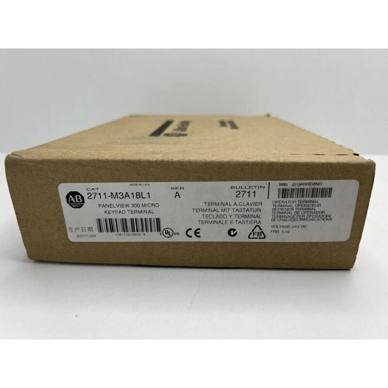 Allen-Bradley 2711-M3A18L1 PanelView 300 HMI 3in Monochrome 24VDC