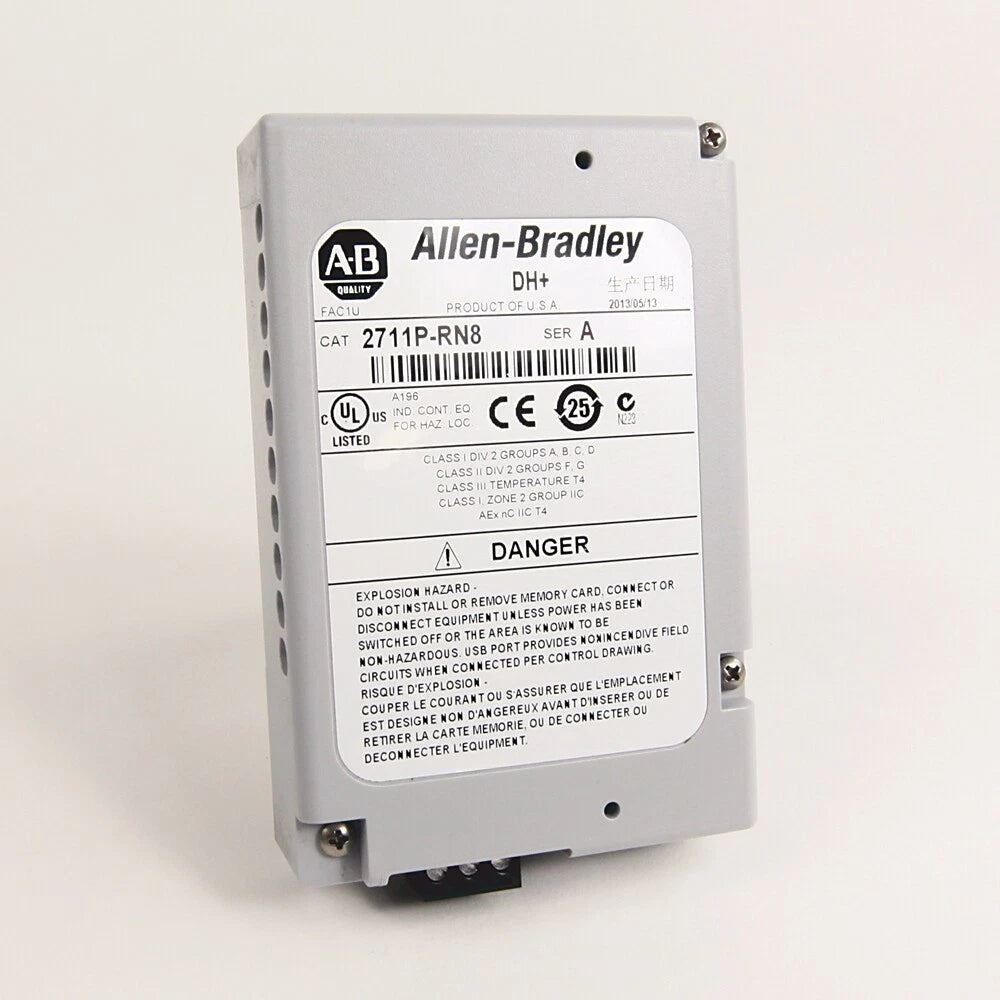 Allen-Bradley 2711P-RN15S ControlNet Communication Module Dual BNC NAP