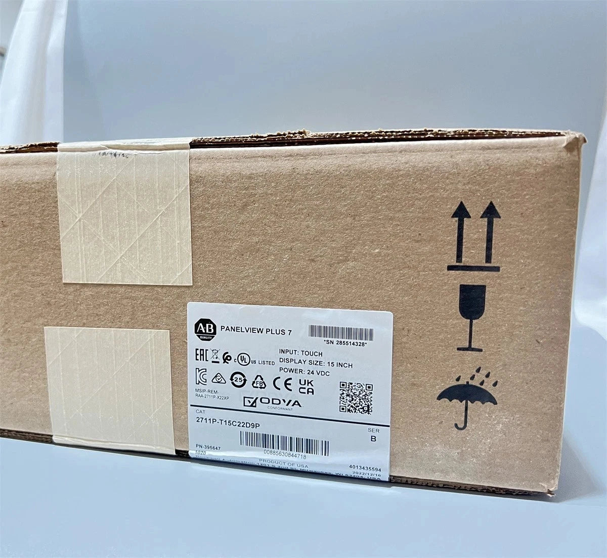 Allen-Bradley 2711P-T15C22D9P PanelView Plus 7 HMI 15in Touch 24VDC
