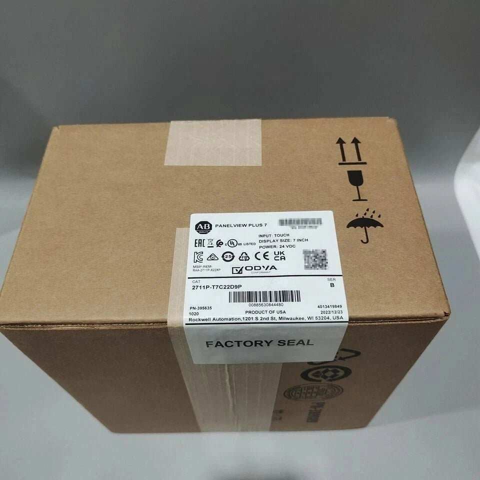 Allen-Bradley 2711P-T7C22D9P PanelView Plus 7 HMI 7in Touch 24VDC