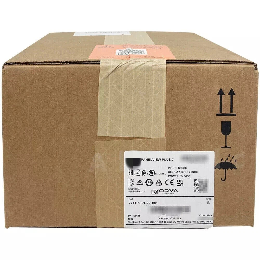 Allen-Bradley 2711P-T7C22D9P PanelView Plus 7 HMI 7in Touch 24VDC