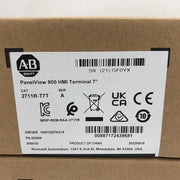 Allen-Bradley 2711R-T7T PanelView 800 HMI 7in Touch 800x480 24VDC