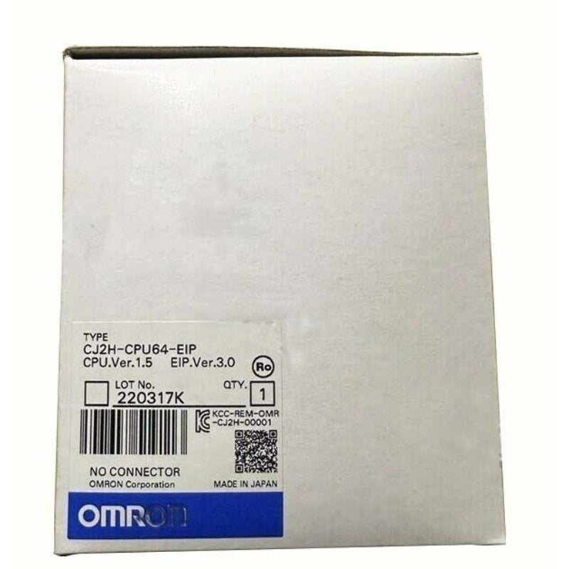 Omron CJ2H-CPU64-EIP PLC CPU Module with EtherNet/IP for Machine Control