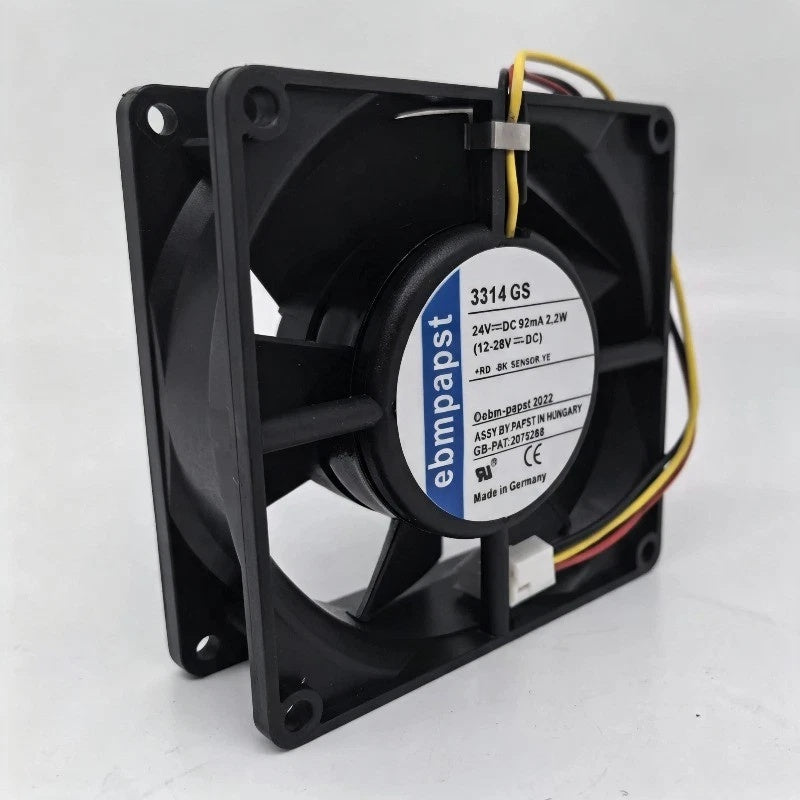 PAPST 3314GS Axial Fan 24VDC 92mm