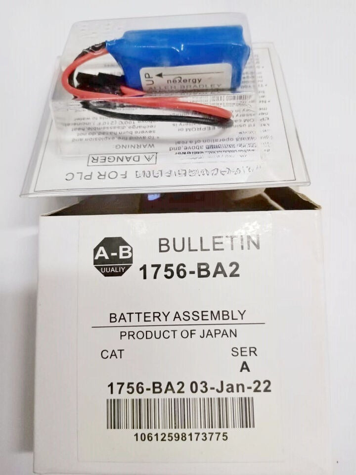 Allen Bradley 1756-BA2 3V PLC Battery Assembly