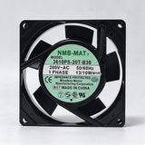 NMB-MAT 3610PS-20T-B30 AC Axial Fan 200VAC 92x92x25mm 50/60Hz