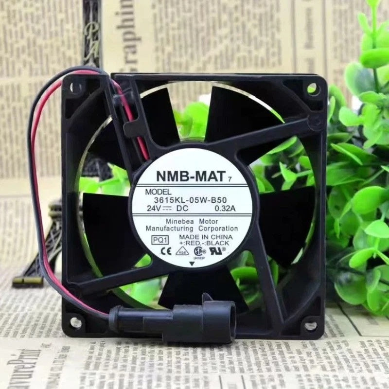 NMB-MAT 3615KL-05W-B50 DC Axial Fan 24V 92x92x38mm 4000RPM
