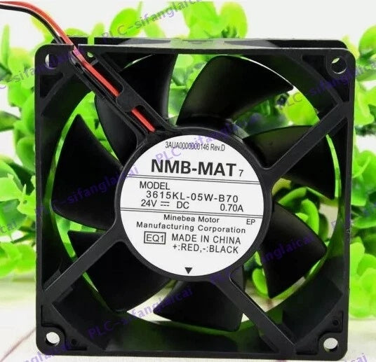 NMB-MAT 3615KL-05W-B70 DC Axial Fan 24V 92x92x38mm 5900RPM