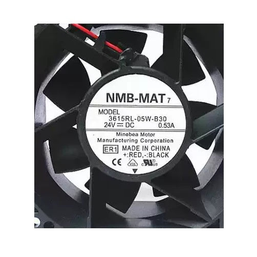 NMB-MAT 3615RL-05W-B30 DC Axial Fan 24V 0.4A 92x92x38mm