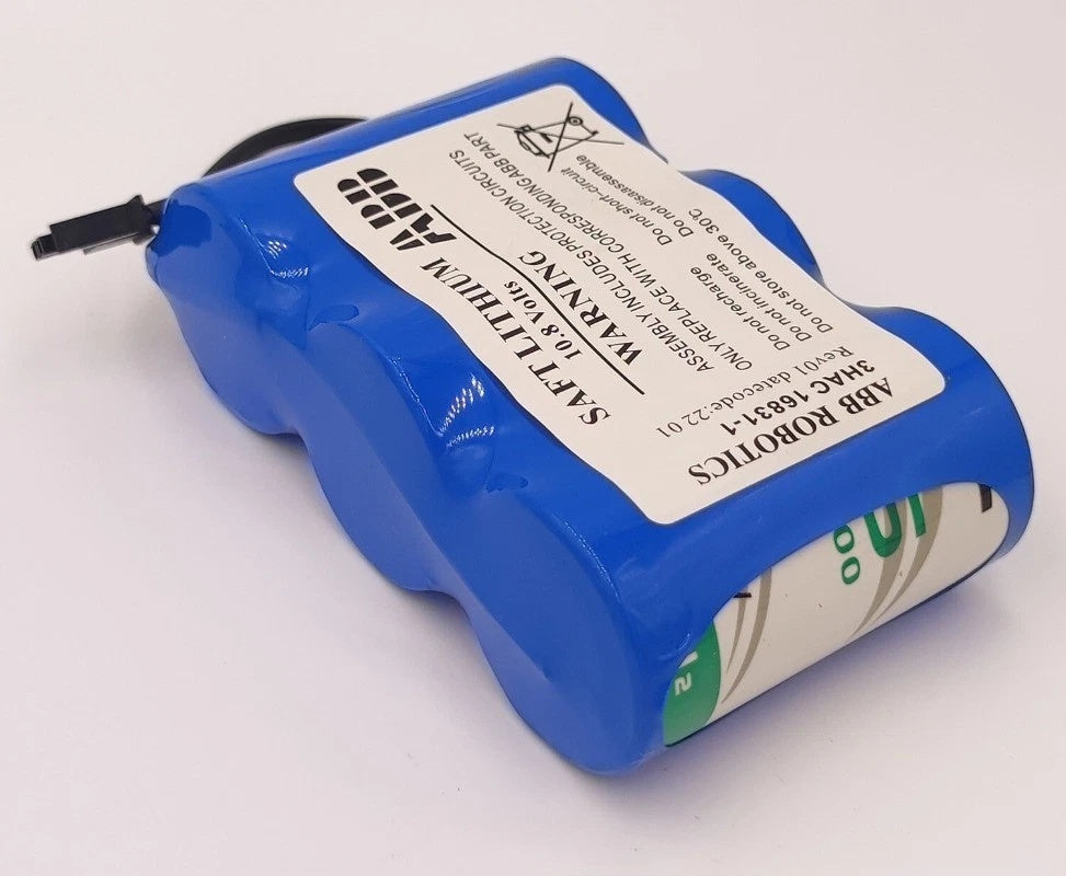 ABB 3HAC16831-1 Battery Pack Lithium For 2-Pole Contact  34x102x63