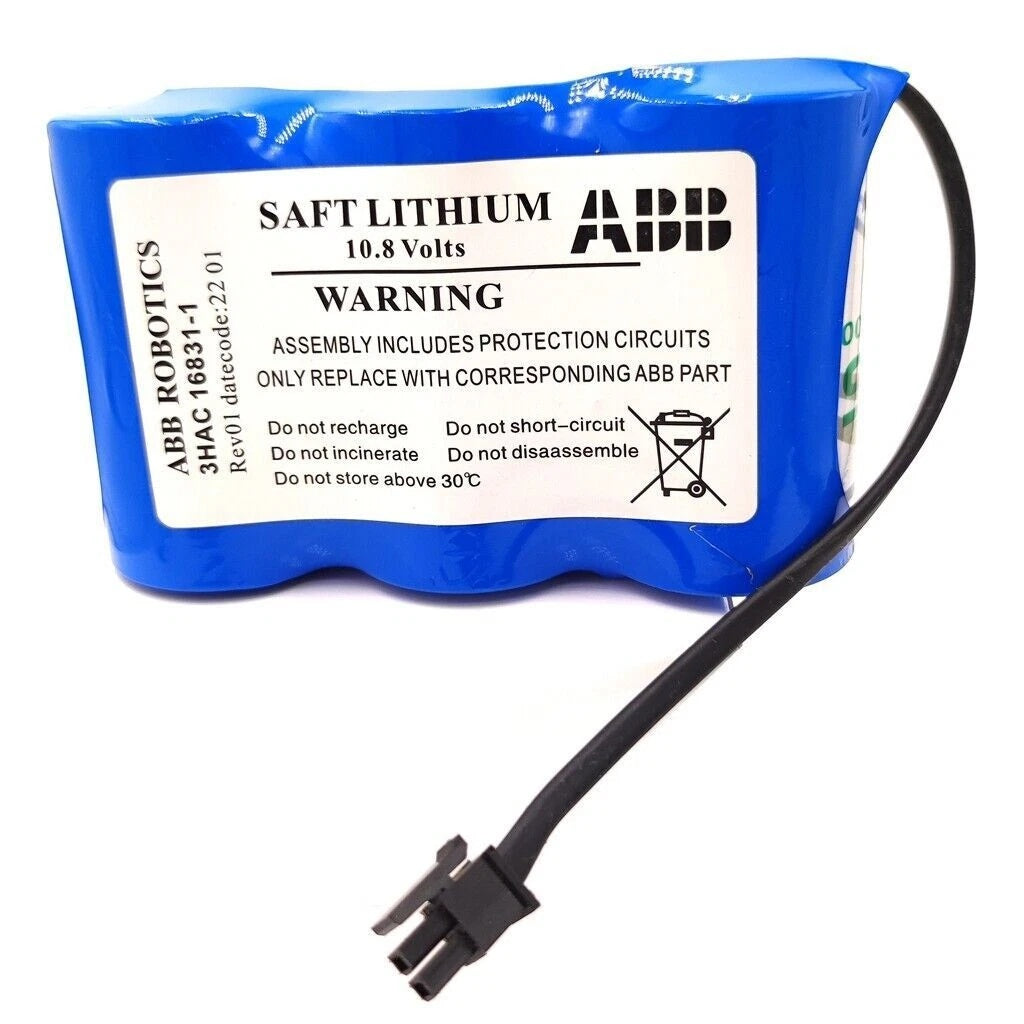 ABB 3HAC16831-1 Battery Pack Lithium For 2-Pole Contact  34x102x63