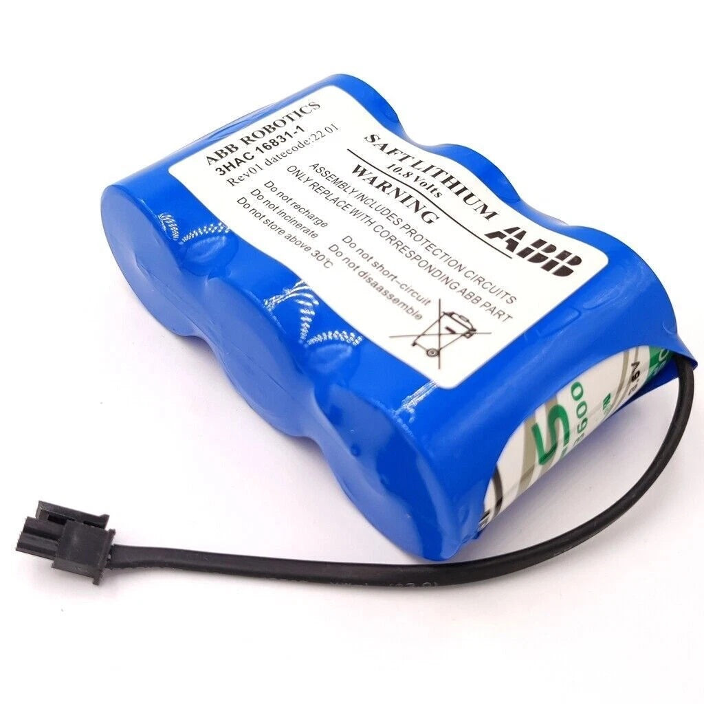 ABB 3HAC16831-1 Battery Pack Lithium For 2-Pole Contact  34x102x63