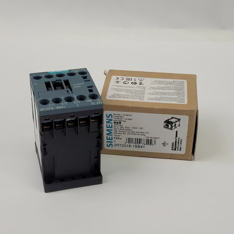 SIEMENS 3RT2018-1BB41 Power Contactor 16 A 7.5 kW 24 VDC