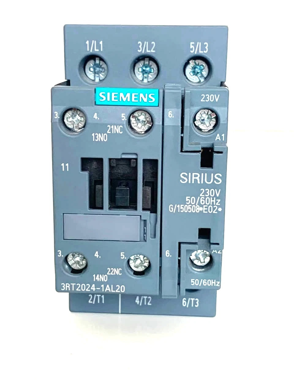 SIEMENS 3RT2024-1AL20 Contactor 12A 5.5kW 230VAC