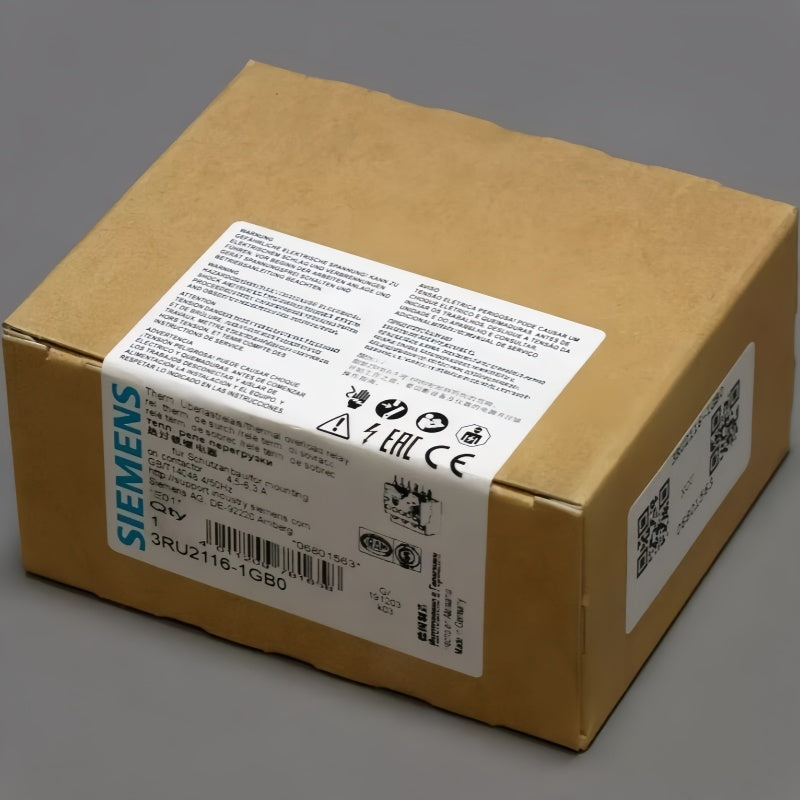 SIEMENS 3RU2116-1GB0 Relay 4.5-6.3A 3P 1NO/1NC