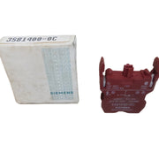 SIEMENS 3SB1400-0C Pushbutton Actuator 22mm Black Momentary