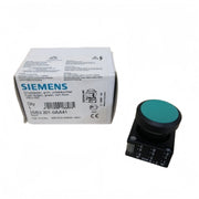 SIEMENS 3SB3001-0AA41 Illuminated Pushbutton 22mm Green Momentary