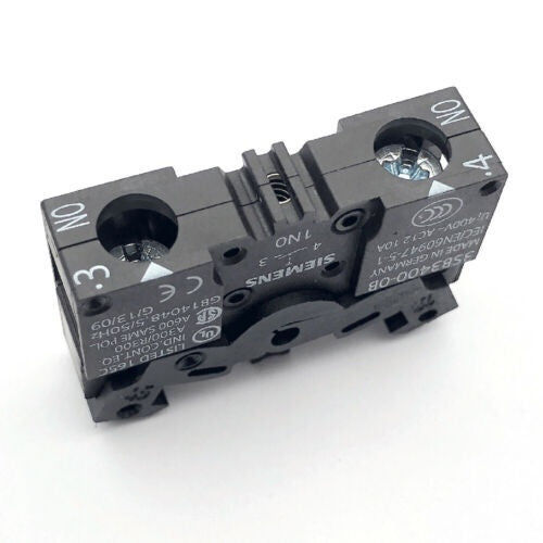 SIEMENS 3SB3400-0B Push Button Contact Block 1NC