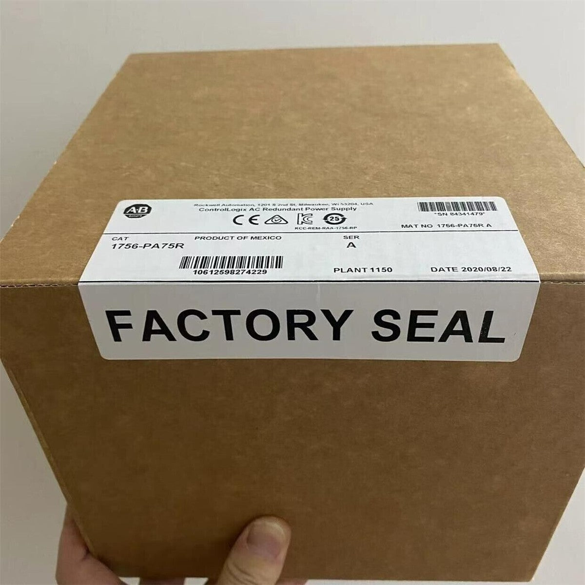 Allen-Bradley 1756-PA75 75W ControlLogix Power Supply Module
