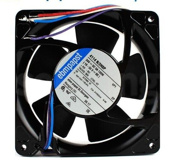 Ebmpapst 4114N/2H8P Axial Fan 24VDC 119x119x38mm 14W