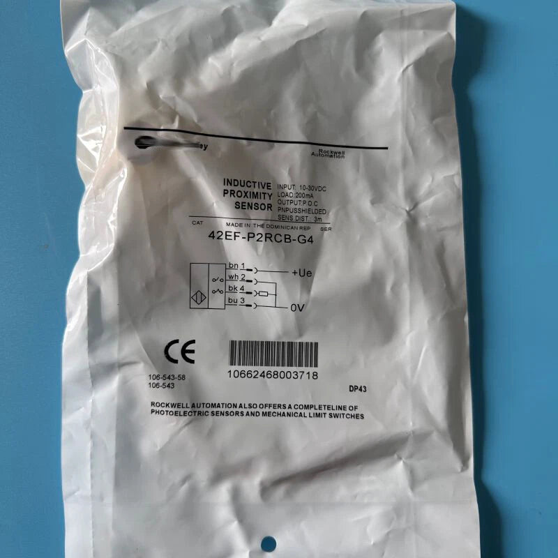 Allen-Bradley 42EF-P2RCB-G4 Photoelectric Sensor 10-30VDC PNP 4-Pin M12