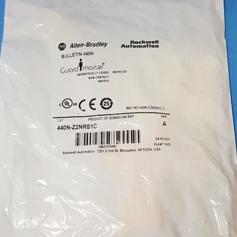 Allen-Bradley 440N-Z2NRS1C Non-Contact Safety Switch 2 N.C. M12