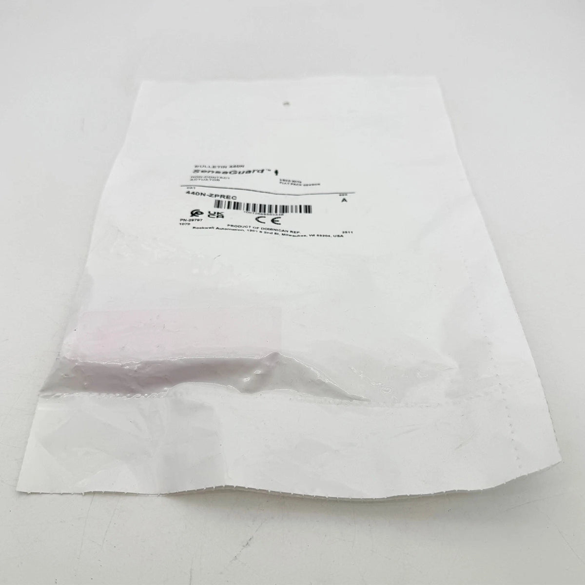 Allen-Bradley 440N-ZPREC Safety Switch Actuator Rectangular Plastic Series A