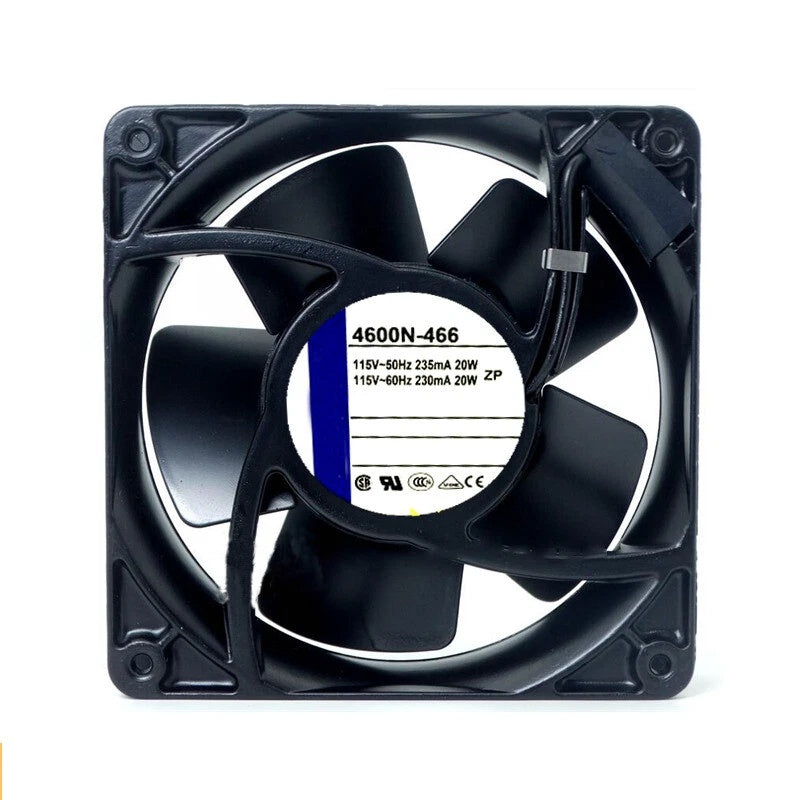 Ebmpapst 4600N-466 Axial Fan 115VAC 119x119x38mm 106 CFM