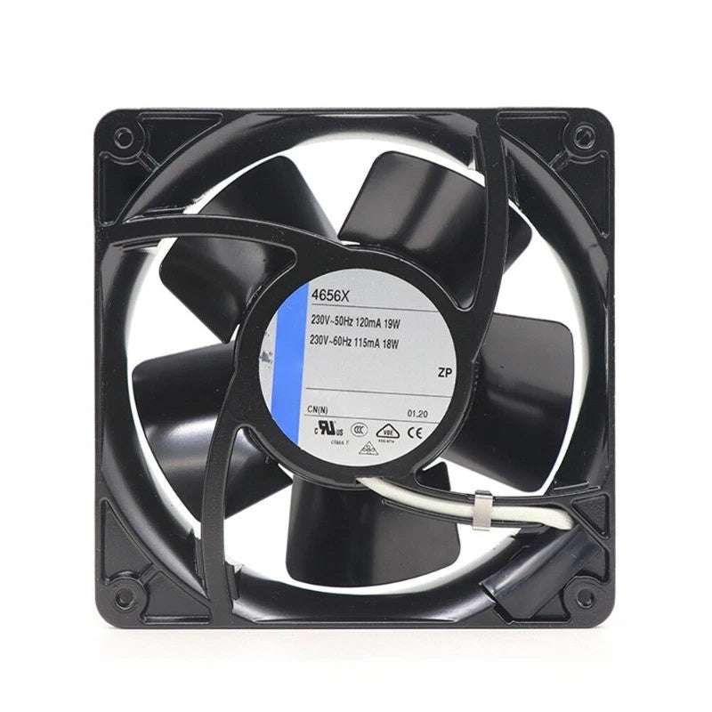 Ebmpapst 4656X AC Axial Fan 230VAC 46CFM 119mm