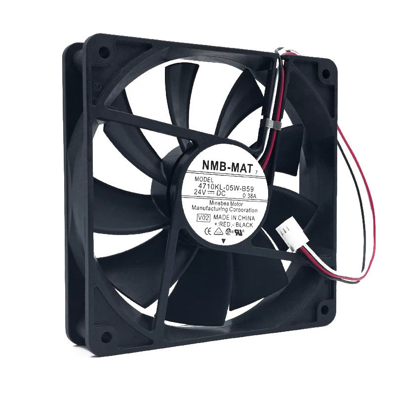 NMB 4710KL-05W-B59 DC Axial Fan 24VDC 119mm 114.7CFM