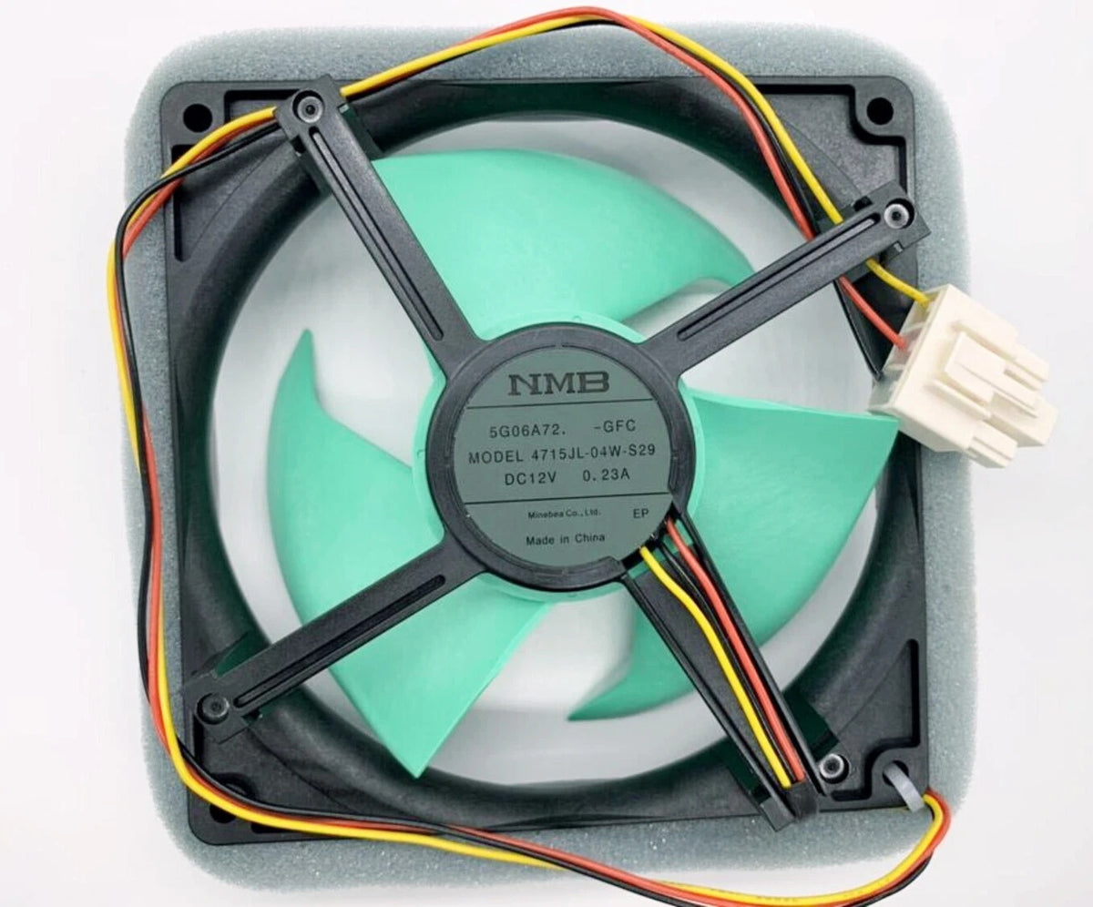 NMB-MAT 4715JL-04W-S29 Refrigerator Cooling Fan 12V 0.23A 3-Wire