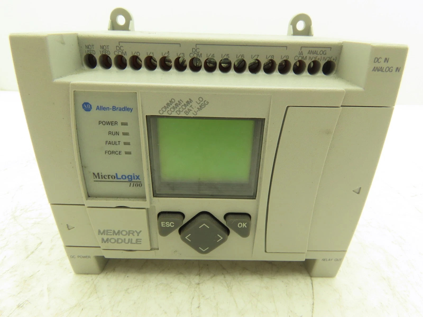 Allen-Bradley 1763-L16DWD MicroLogix 1100 PLC Controller
