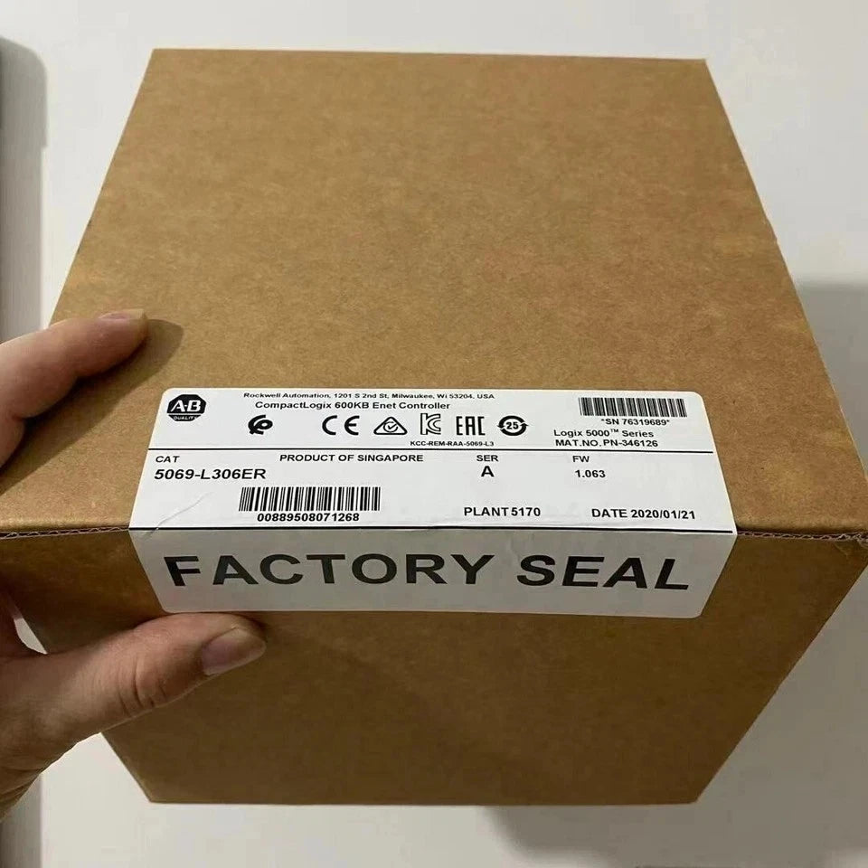 Allen-Bradley 5069-L306ER PLC Controller 600KB 8 I/O 16 EtherNet/IP Devices