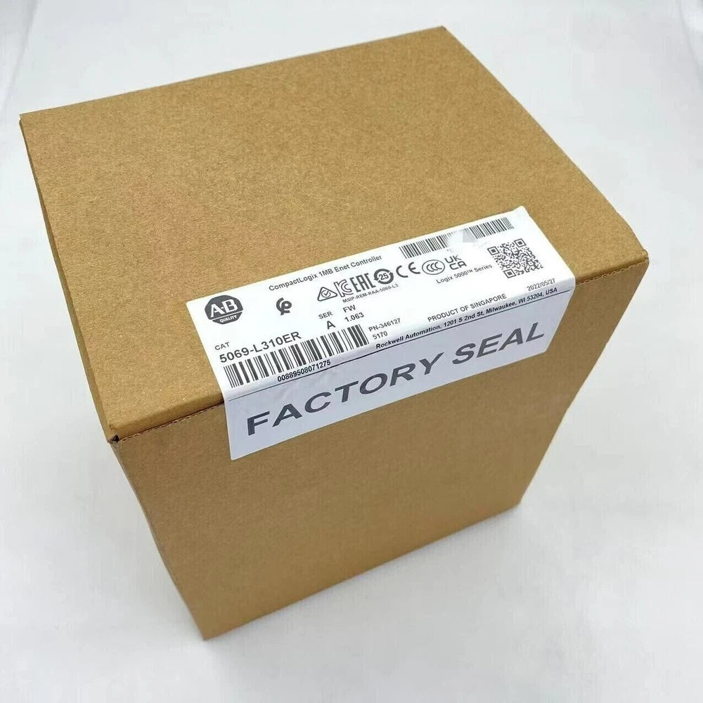 Allen-Bradley 5069-L310ER PLC Controller 1MB 16 I/O Modules 32 EtherNet/IP Devices