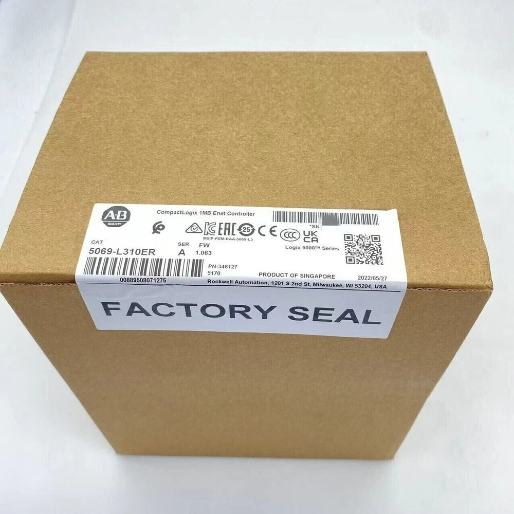 Allen-Bradley 5069-L310ER PLC Controller 1MB 16 I/O Modules 32 EtherNet/IP Devices