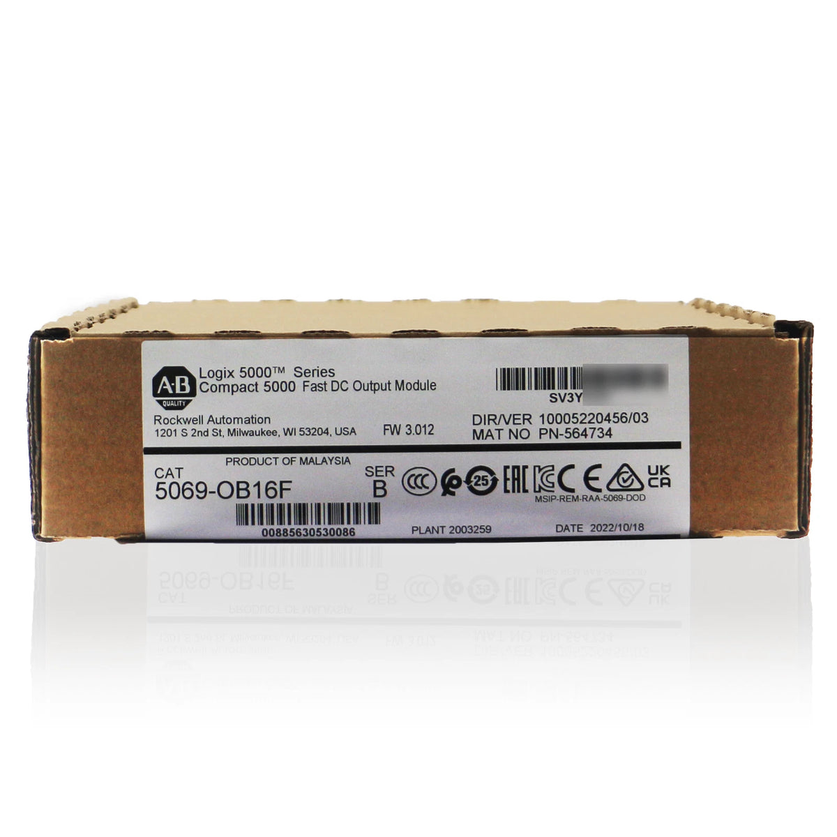 Allen-Bradley 5069-OB16F Output Module 16-Point 18-32V DC 0.5A