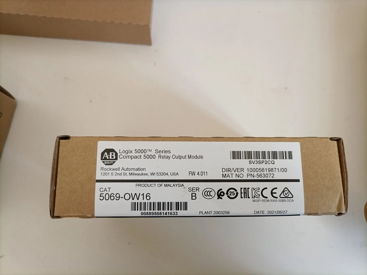 Allen-Bradley 5069-OW16 Output Module 16-Point Relay 5-264V AC