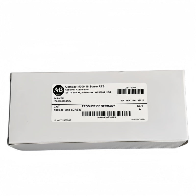 Allen-Bradley 5069-RTB18-SCREW 18-Pin Screw Removable Terminal Block