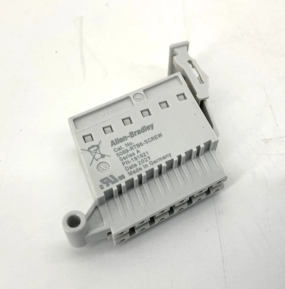 Allen-Bradley 5069-RTB6-SCREW Terminal Block 6-Pin 300V AC 10A