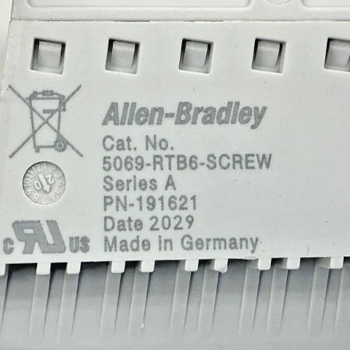 Allen-Bradley 5069-RTB6-SCREW Terminal Block 6-Pin 300V AC 10A