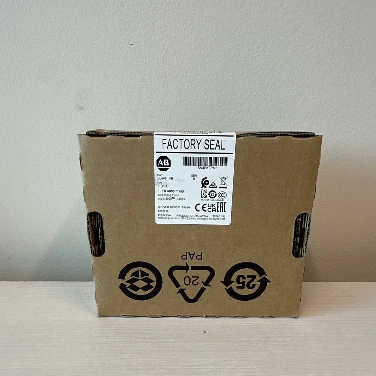 Allen-Bradley 5094-IF8 Analog Input Module 8-Channel ±10V 4-20mA