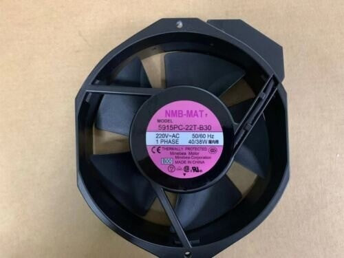NMB-MAT 5915PC-22T-B30 AC Axial Fan 220VAC 150x172x38mm 50/60Hz
