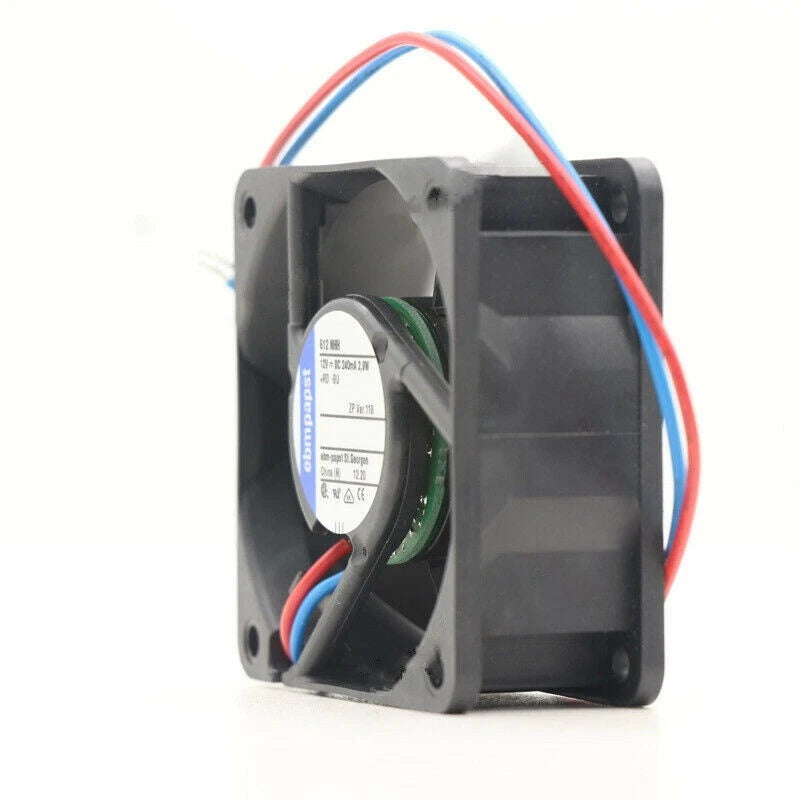 Ebmpapst 612NHH Axial Fan 12VDC 60x60x25mm 2.2W