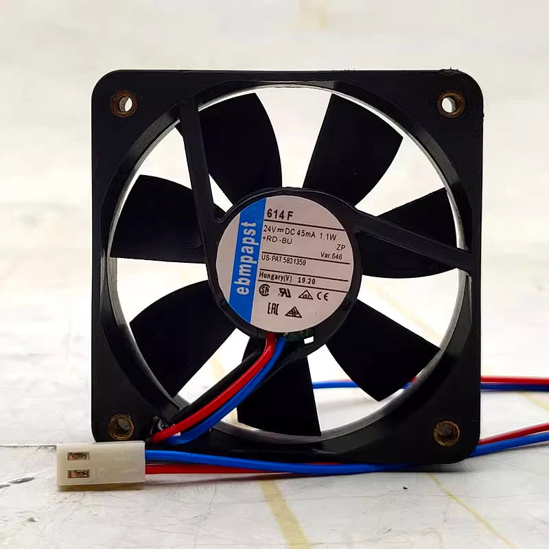 Ebmpapst 614F Axial Fan 24VDC 60x60x25mm 2.2W