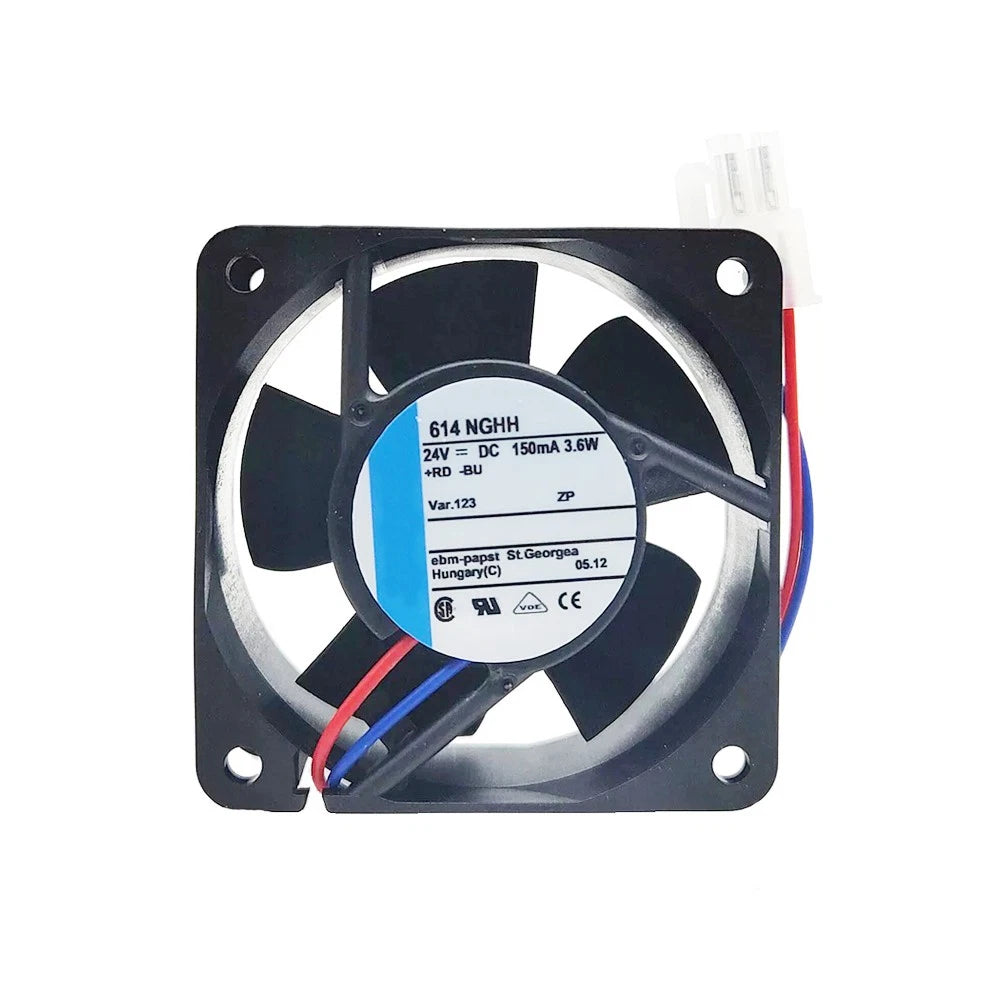 Ebmpapst 614NGHH Axial Fan 24VDC 60x60x25mm 2.2W