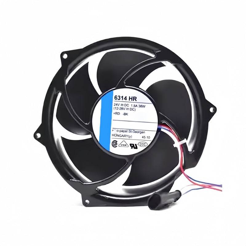 Ebmpapst 6314HR DC Axial Fan 24VDC 1.5A 36W 172mm