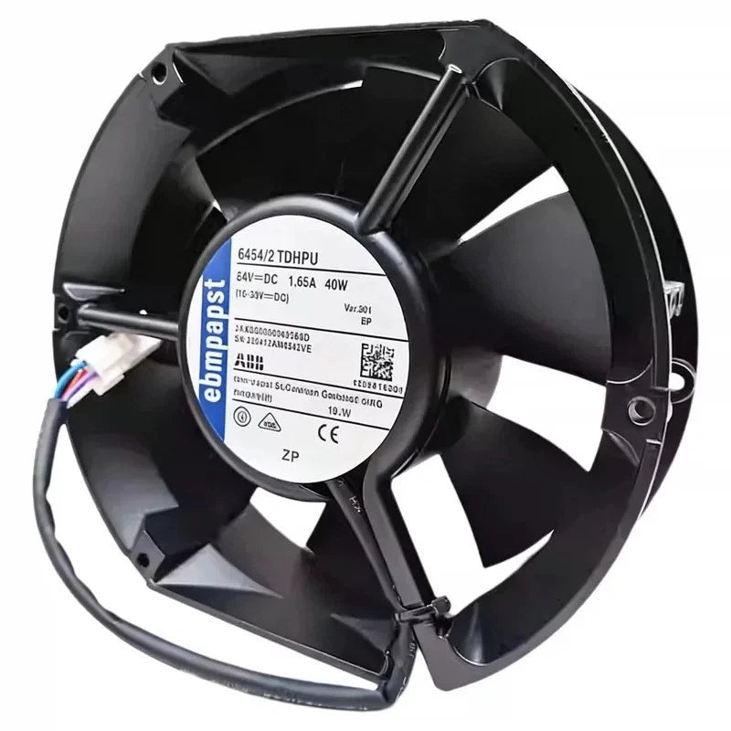 Ebmpapst 6454/2TDHPU Axial Fan 48VDC 172x150x51mm 33W