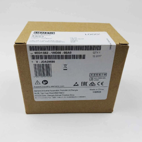 SIEMENS 6ED1052-1MD08-0BA0 Module 24VDC 8 DI 4 Relay Outputs