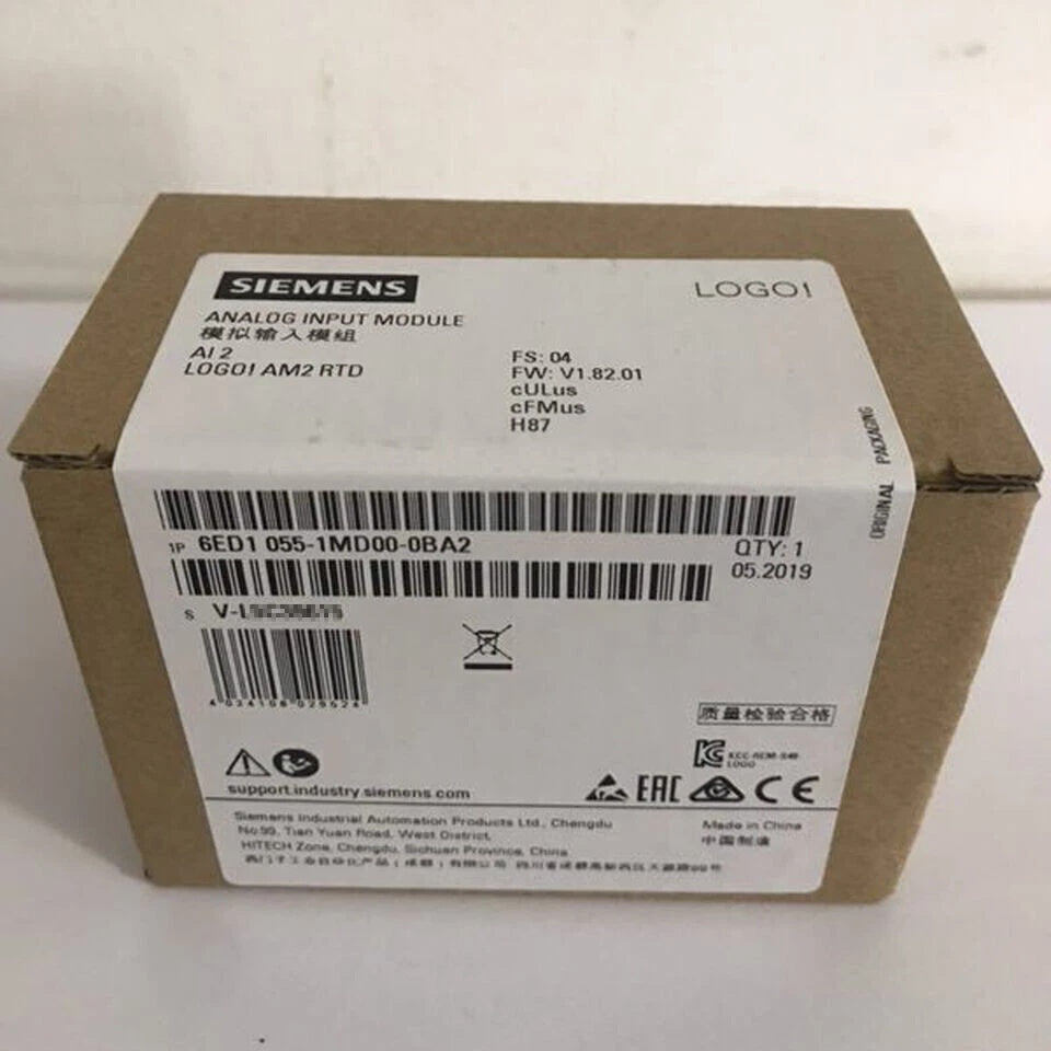 SIEMENS 6ED1055-1MD00-0BA2 Input Module 4 Analog Inputs 0-10V
