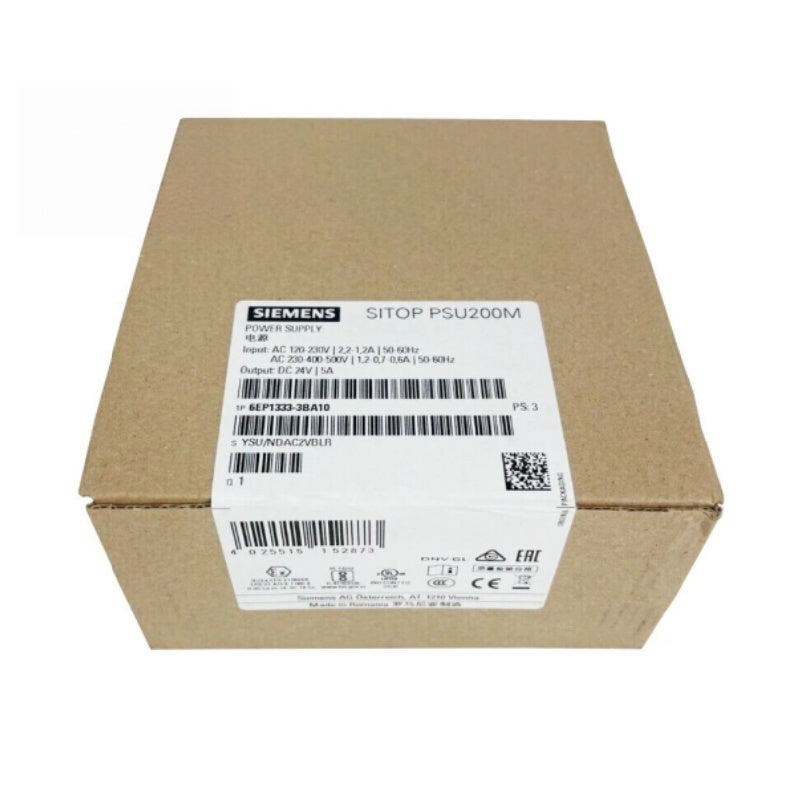 SIEMENS 6EP1333-3BA10 Power Supply 24VDC 5A 120W